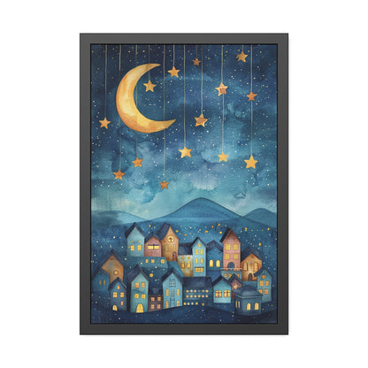 Moonlit Village