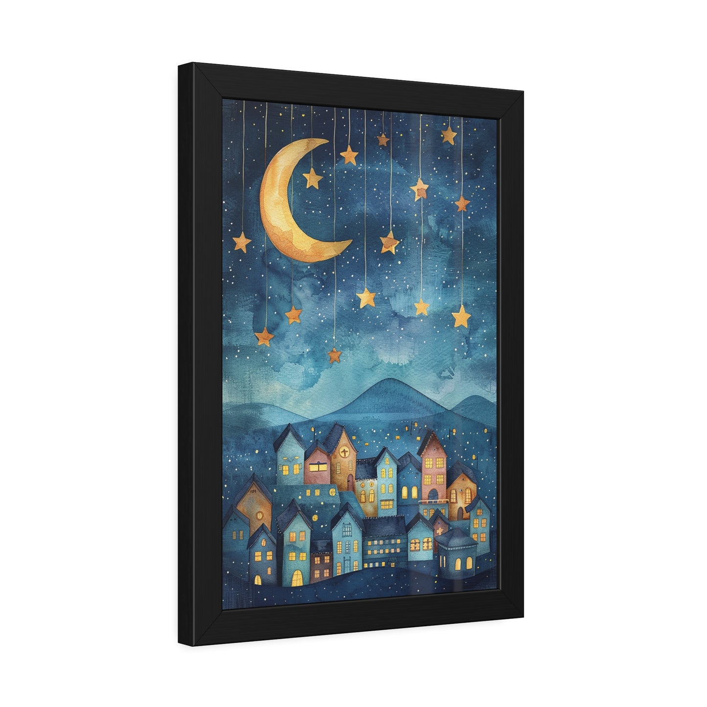 Moonlit Village