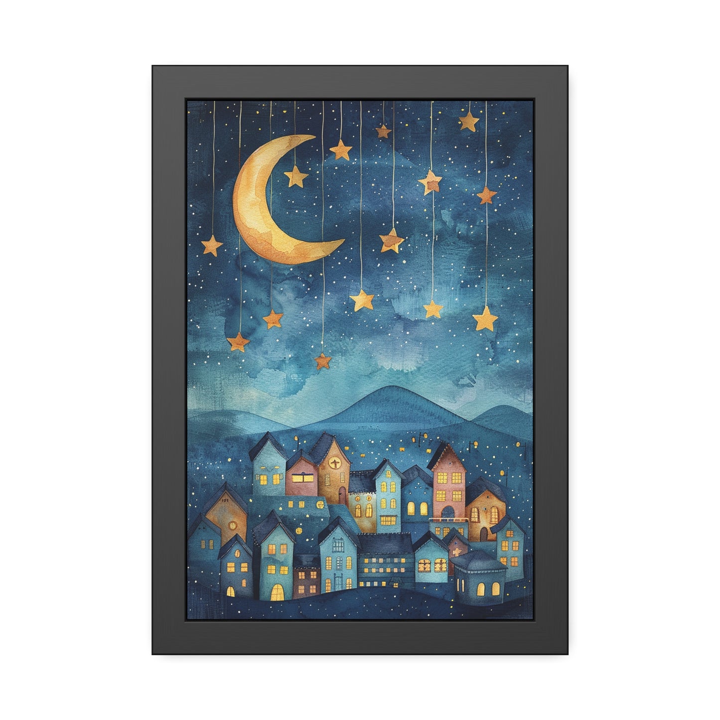 Moonlit Village