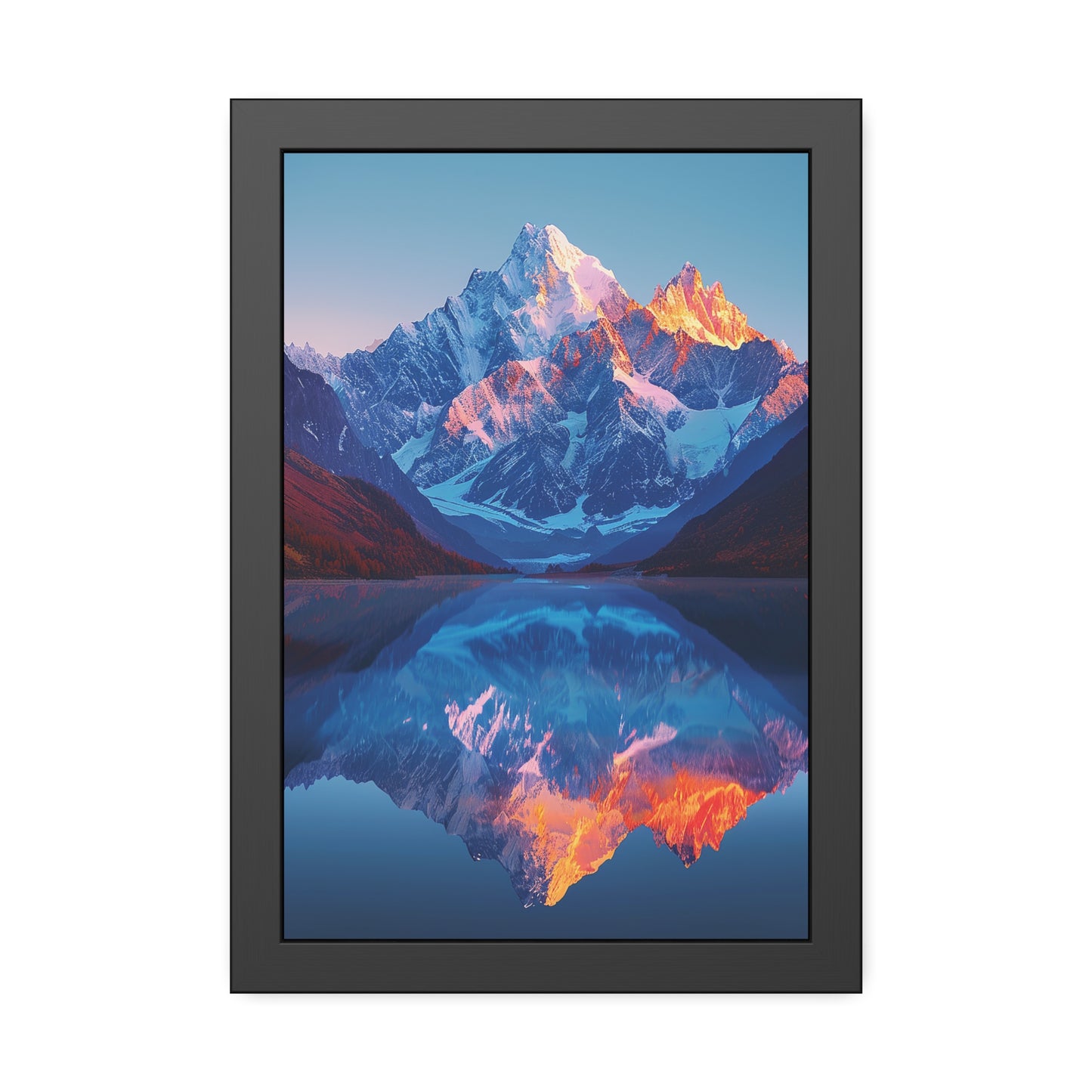 Majestic Mountain Reflections